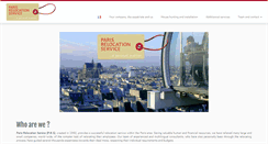 Desktop Screenshot of paris-relocation-service.com